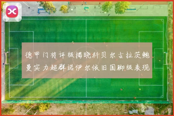 德甲门将评级揭晓科贝尔古拉茨鲍曼实力超群诺伊尔依旧国脚级表现引关注